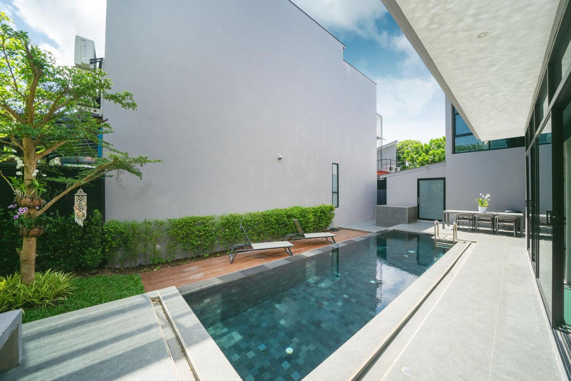 Villa Lami - Luxury 3-Bedroom Modern Villa In Phuket With Private Pool, Gym & Sauna Exterior photo