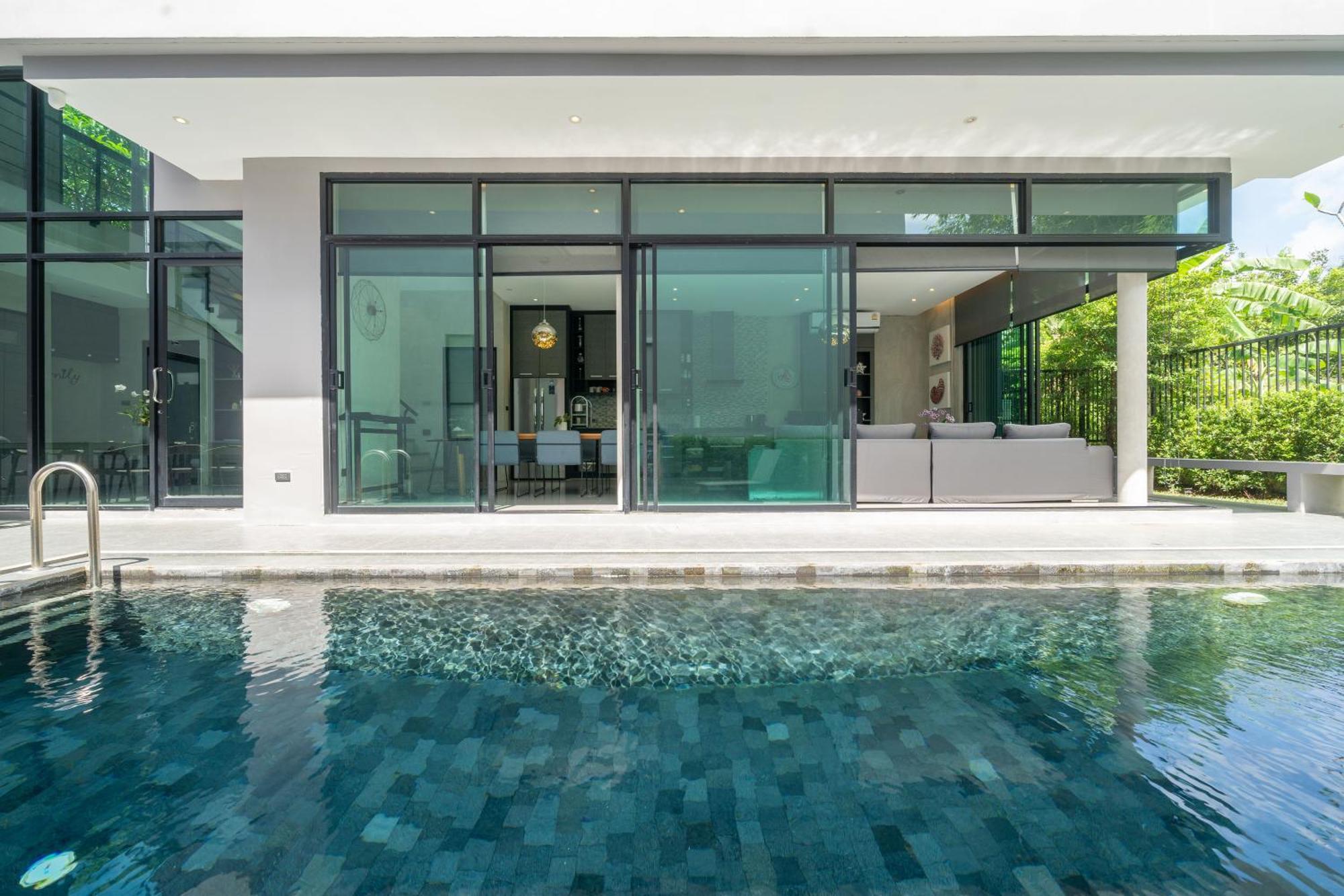 Villa Lami - Luxury 3-Bedroom Modern Villa In Phuket With Private Pool, Gym & Sauna Exterior photo