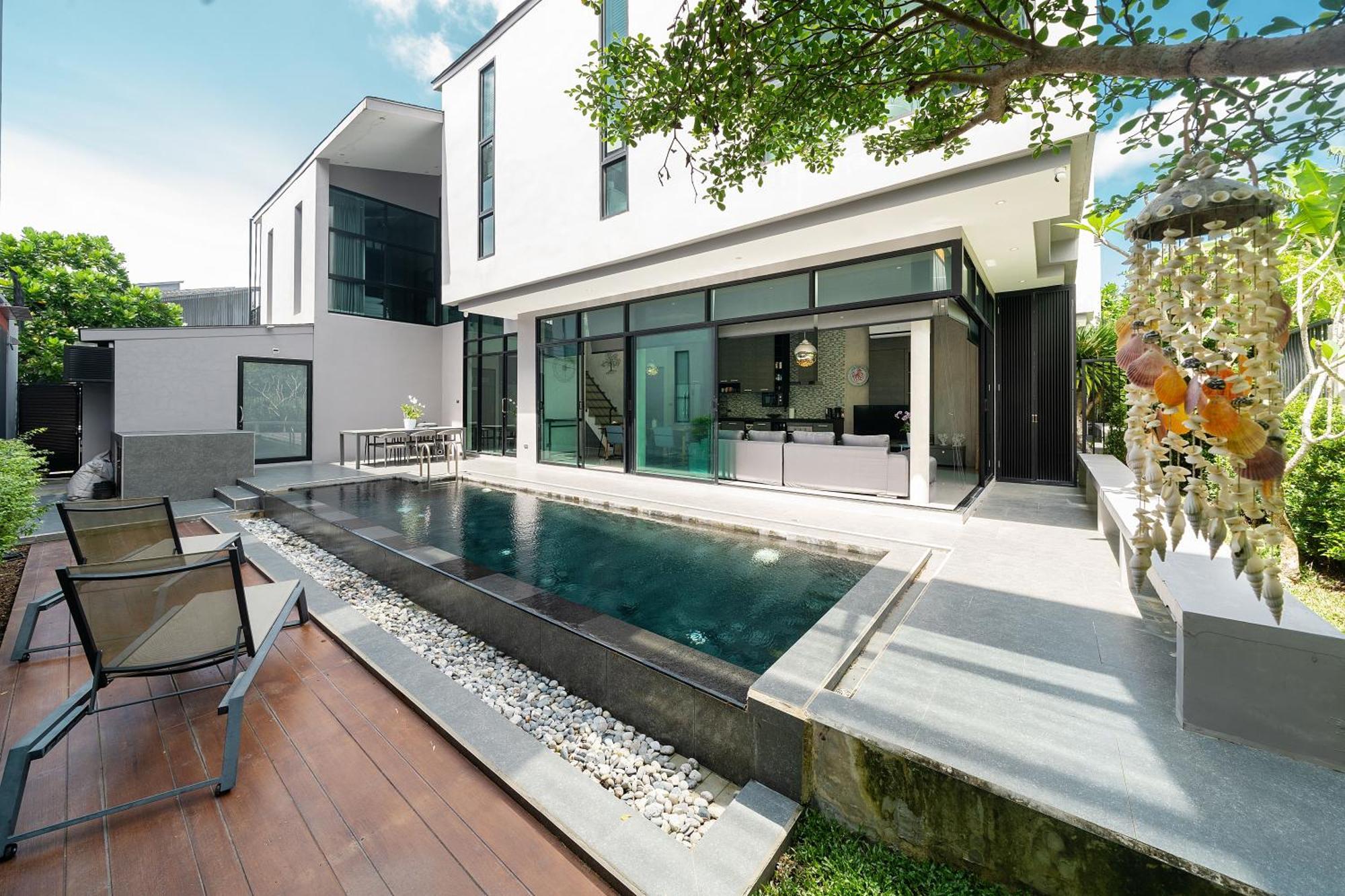 Villa Lami - Luxury 3-Bedroom Modern Villa In Phuket With Private Pool, Gym & Sauna Exterior photo